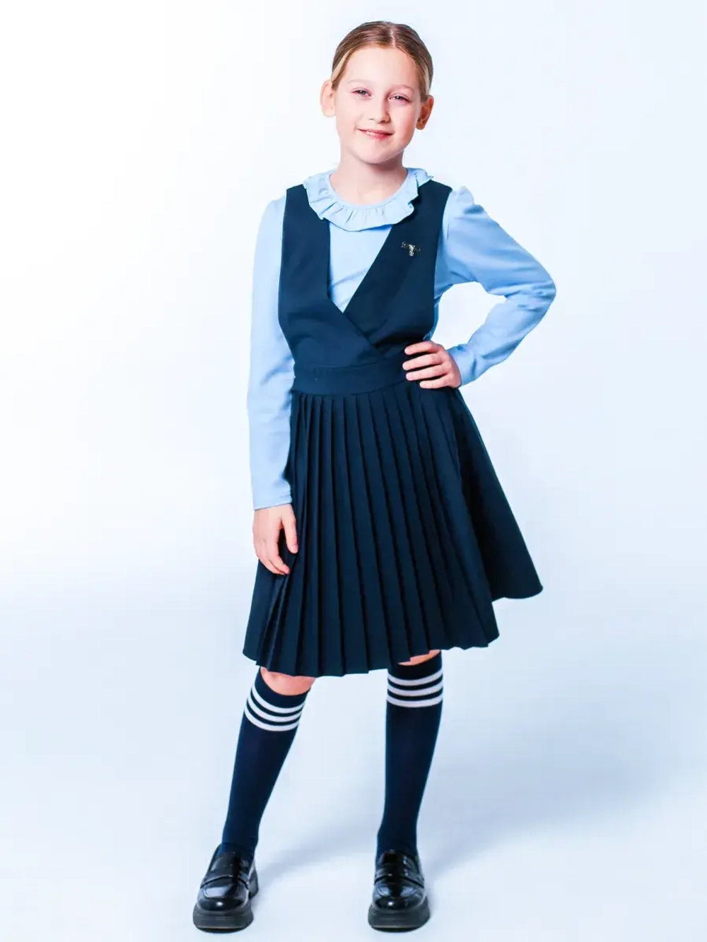 Водолазка для девочки школьная