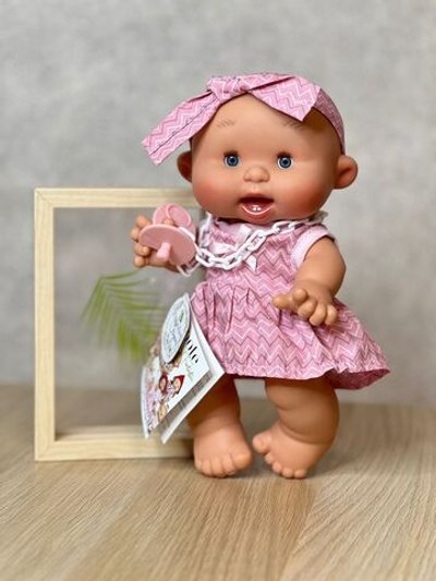 Пупс Nines 26см PEPOTE с закрывающими глазками (N814B1)