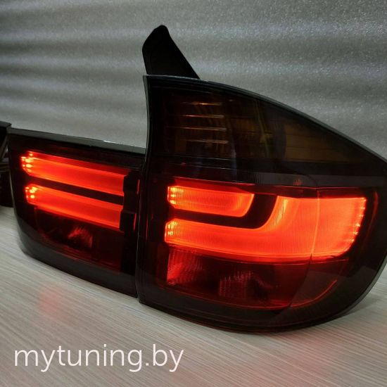 Задние фонари smoke led LCI style для BMW X5 E70