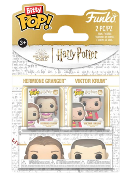 Набор Funko Bitty POP! Harry Potter GoF Hermione Granger+Viktor Krum