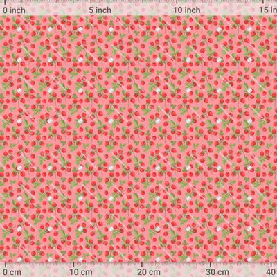 Земляника на розовом фоне by GalinaYarygina_Galo4ka555 1200 DPI