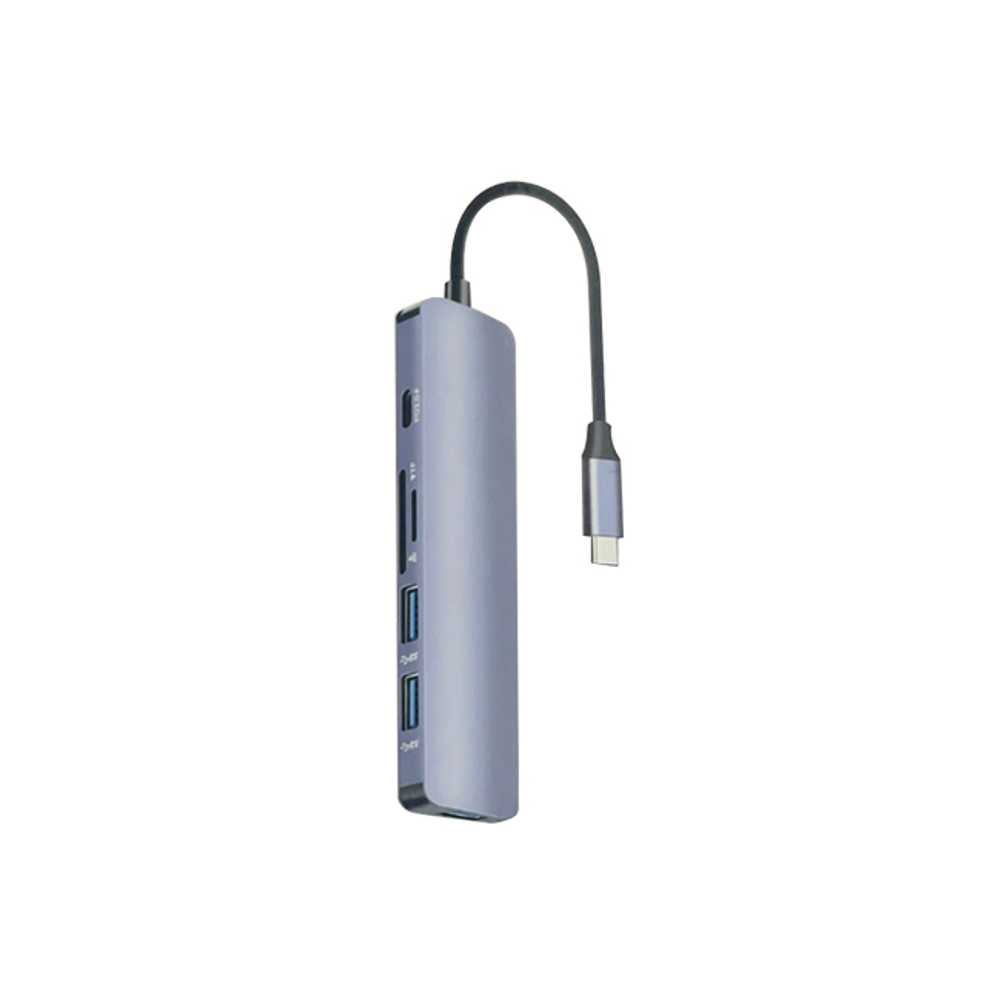 Картридер 6 в 1 SD+TF+ USB 3.0 (MB1084) Gray COTEetCI