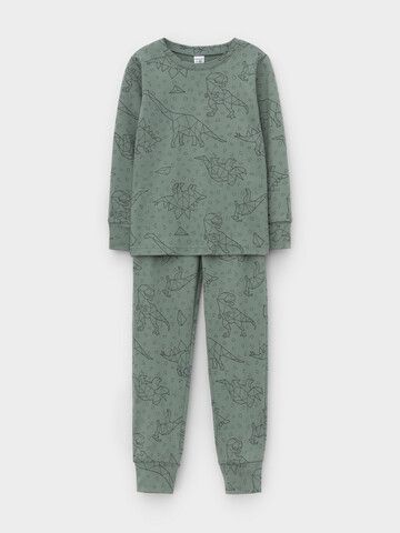 пижама  для мальчика  К 1552/весенний зеленый,динозавры