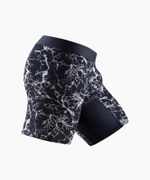 Мужские трусы шорты удлиненные Atlantic, 1 шт. в уп., бамбук, темно-синие, MH-1206