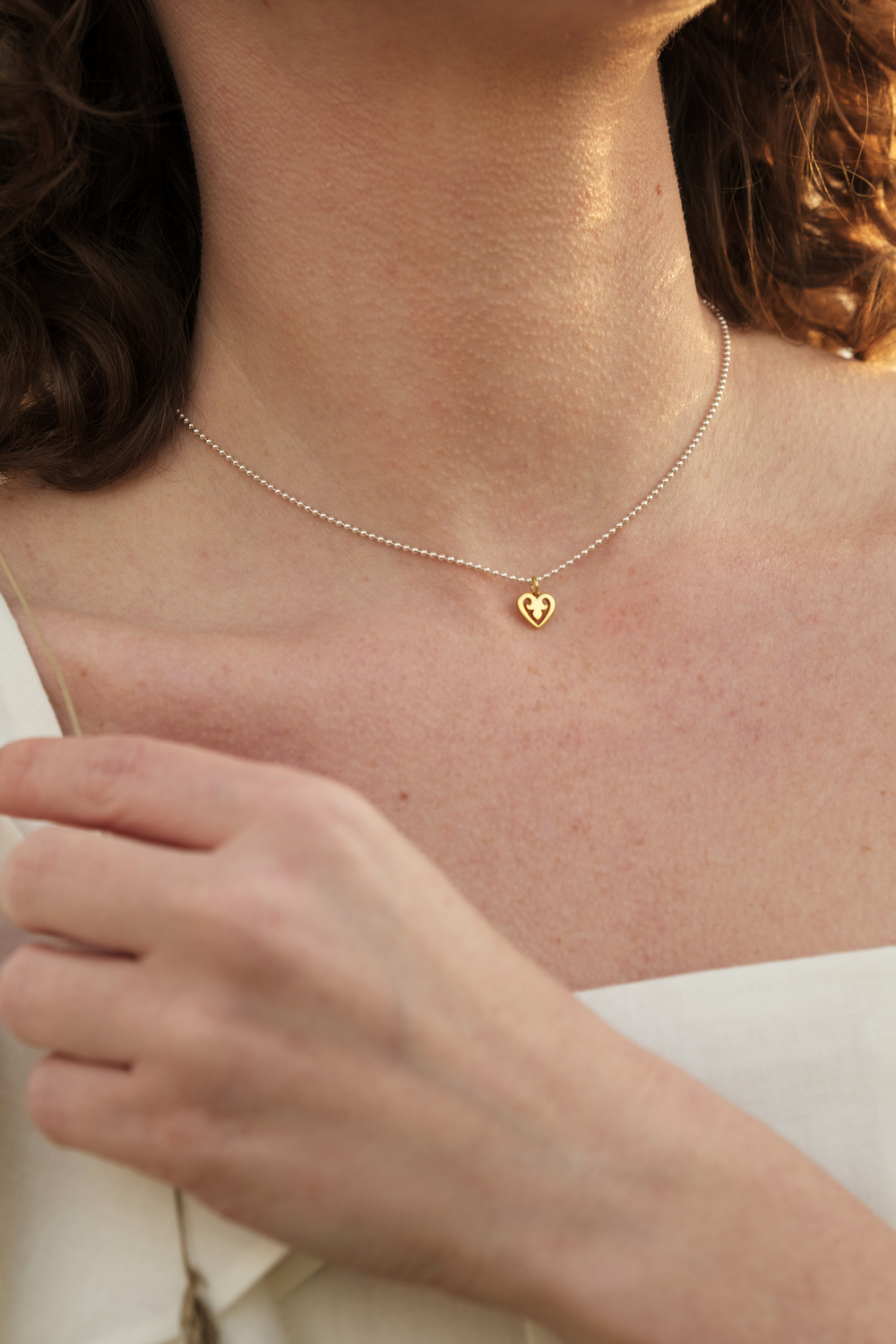 Сет СЕРДЕЧКО биколор