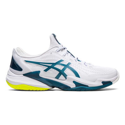 Мужские теннисные кроссовки ASICS Court FF All Court Shoe Men - White, Petrol
