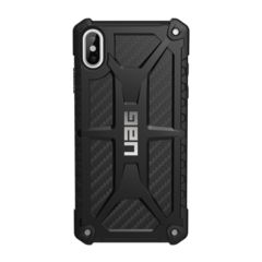 Чехол UAG Monarch для Apple iPhone Xs Max Черный карбон (Carbon Fiber)