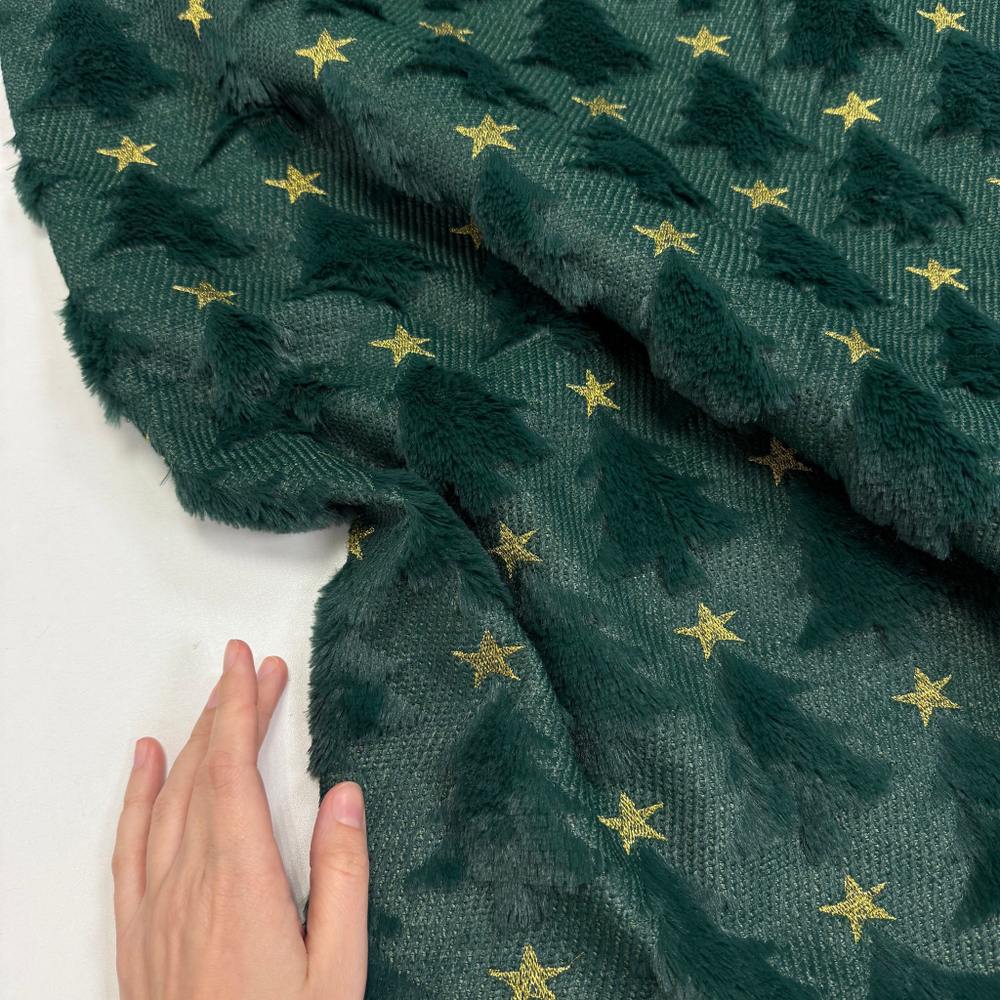 Искусственный мех Елочки