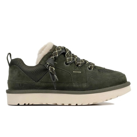 UGG Mens Lowmel Lo Sneaker Dark Green