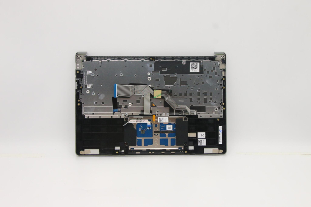 Верхняя панель с клавиатурой (топкейс) для ноутбука Lenovo IdeaPad S540-13API. раскладка - русская, с подсветкой, серая (5CB0W43734), оригинал