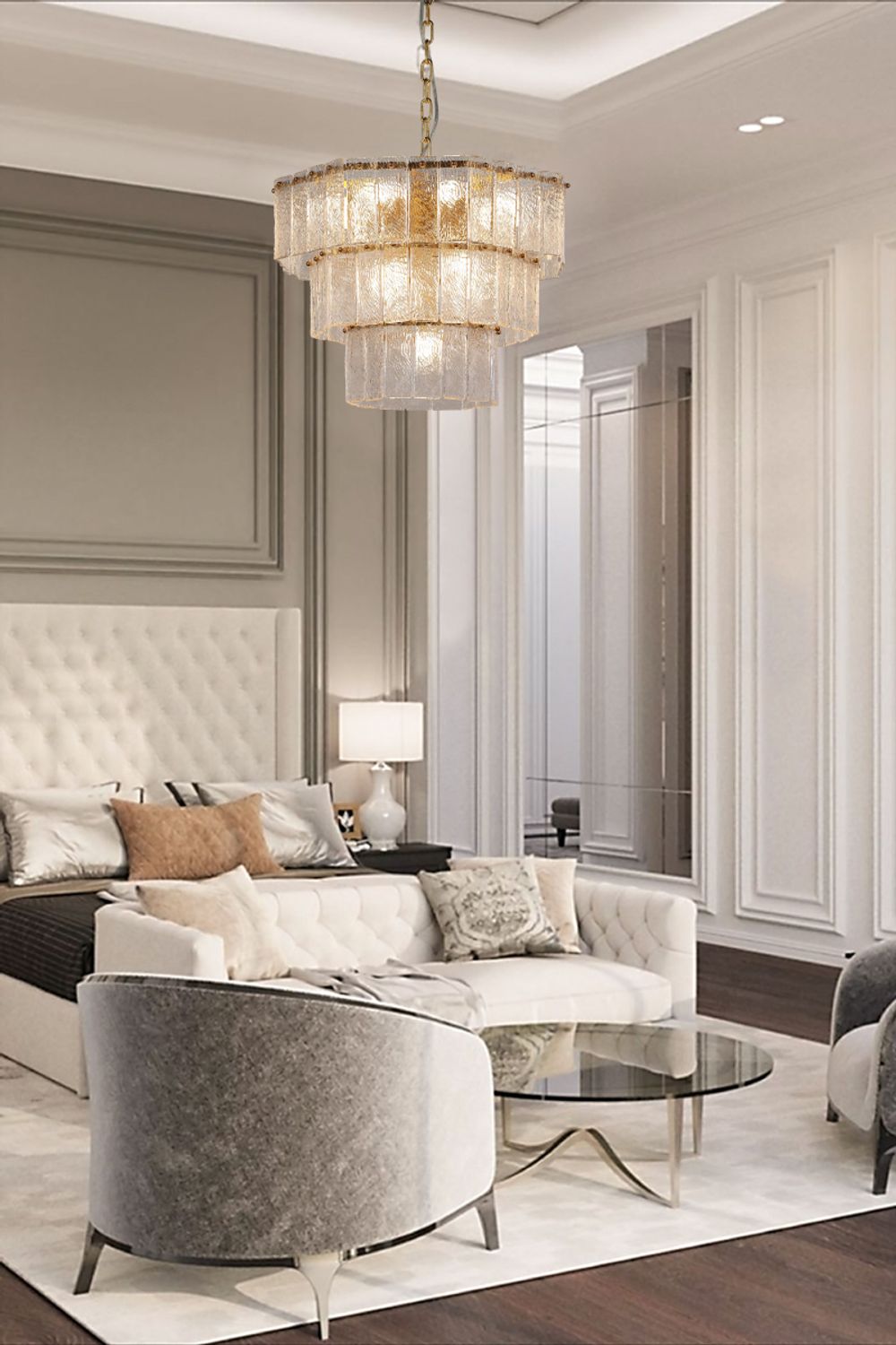 Люстра BRCH9192-55 antique brass