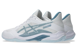 Мужские кроссовки для бадминтона/сквоша Asics Blade FF 2 - white/cool grey