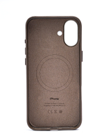 Кожаный чехол Leather Case на iPhone 16 Pro, Taupe Бежевый
