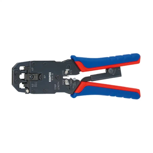 Инструмент для опрессовки штекеров типа Western чернёные 200 мм Knipex 97 51 12
