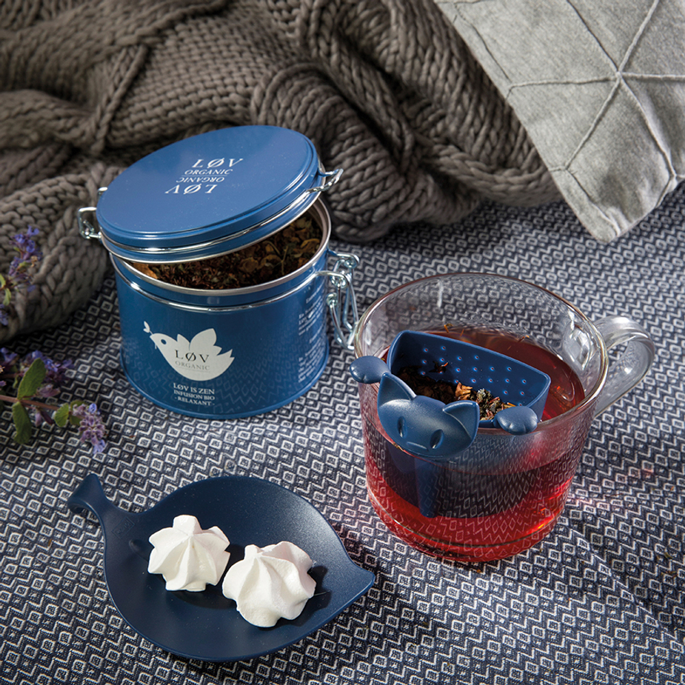 Сито для заваривания miaou, organic, белое