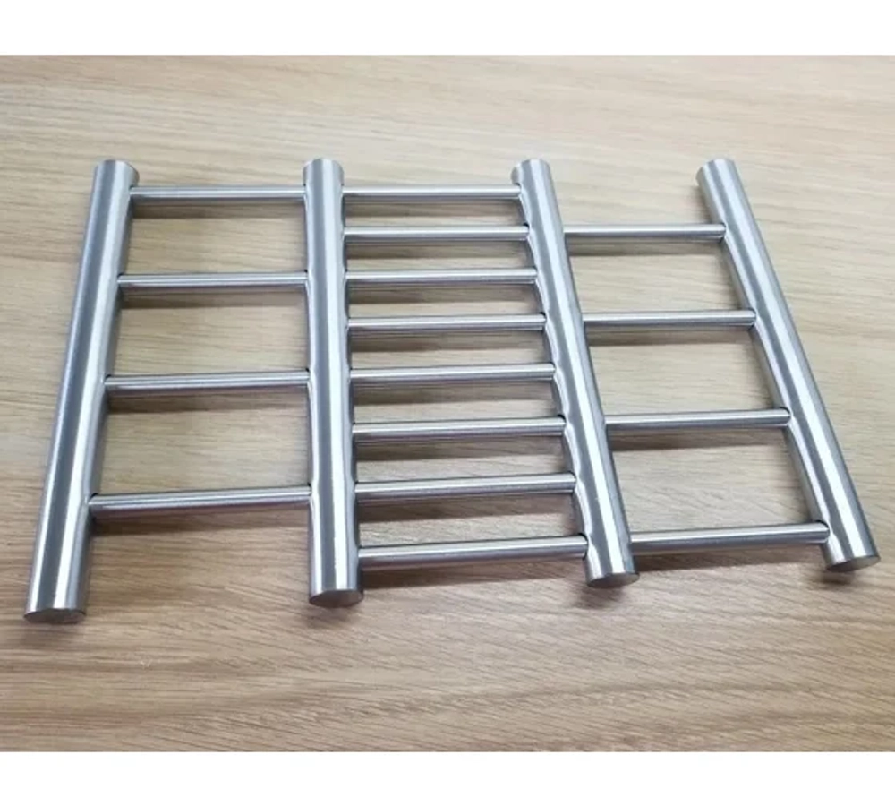 Подставка раздвигающаяся под горячее Lotta, 22,5/37х20х2 см, нержавеющая сталь