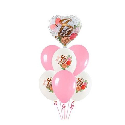 Фонтан 8 марта с сердцем