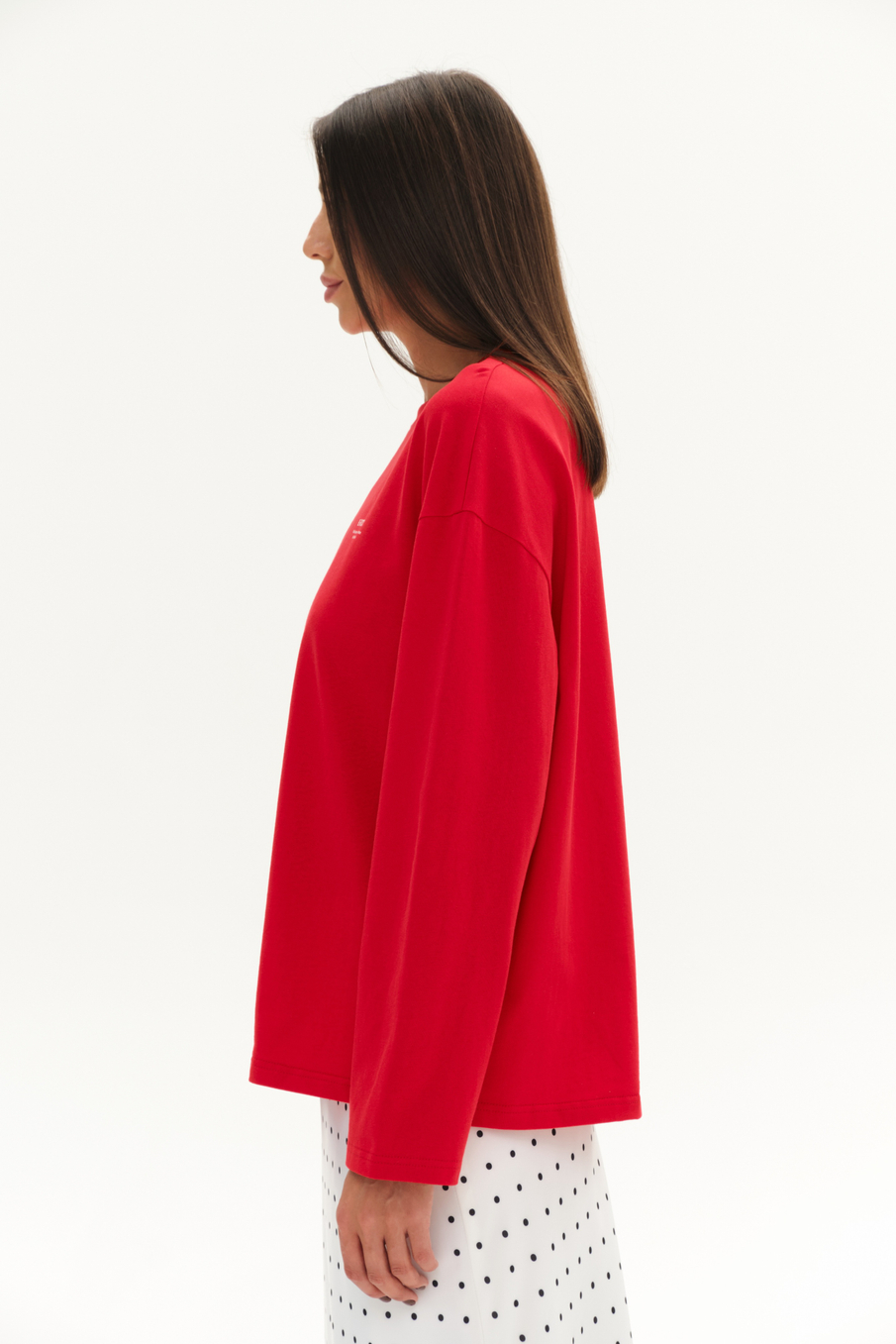 Лонг RED BECAUSE | Красный