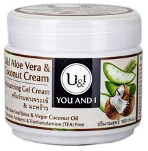 Гель для тела U&amp;I Aloe Vera Coconut Cream с кокосовым кремом, 180 г