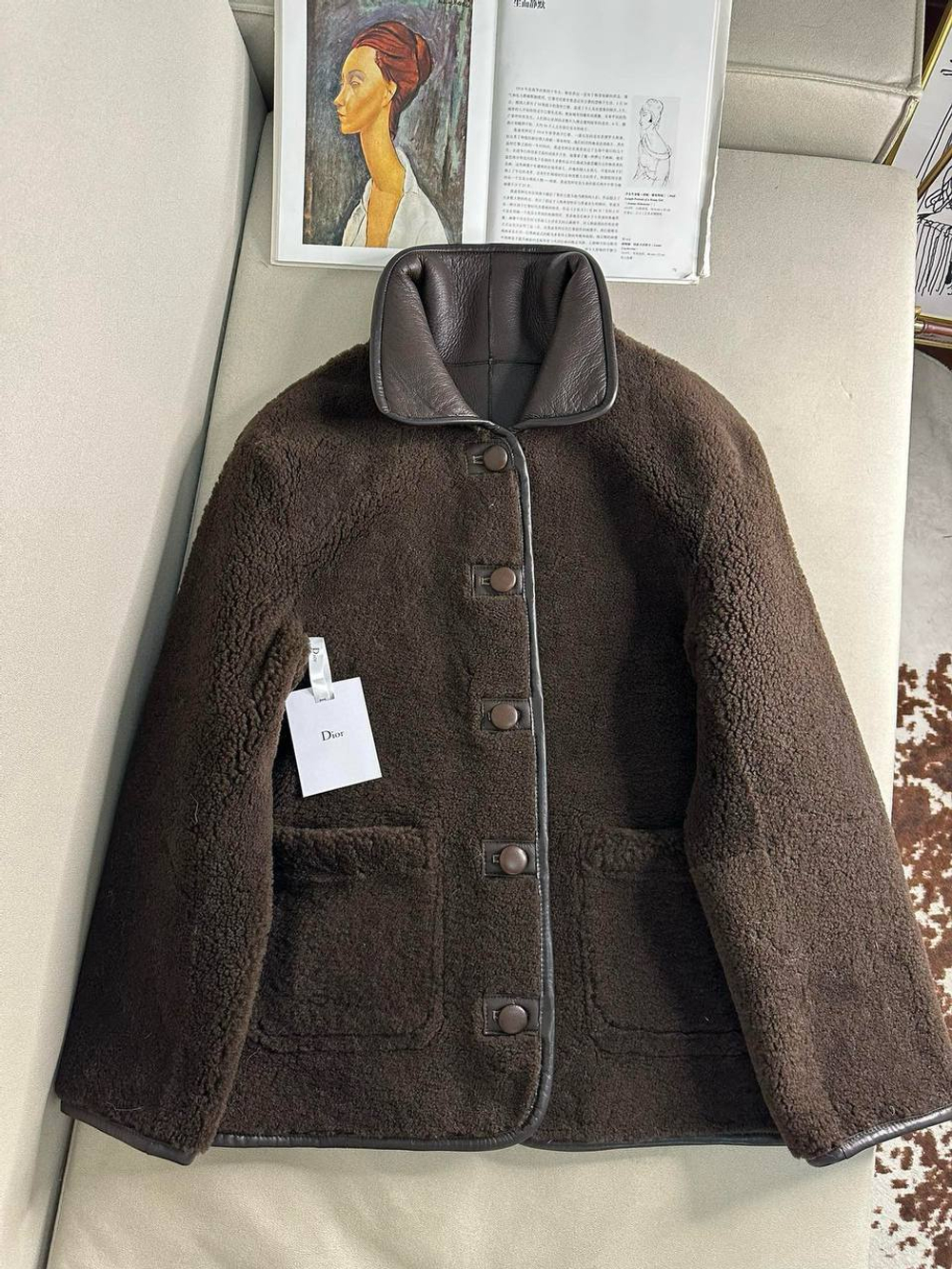 Двусторонняя дубленка Dior