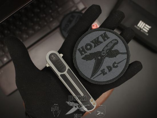 Складной нож WE Knife Angst 2002B c клинком из стали CPM-S35VN, рукоять G10