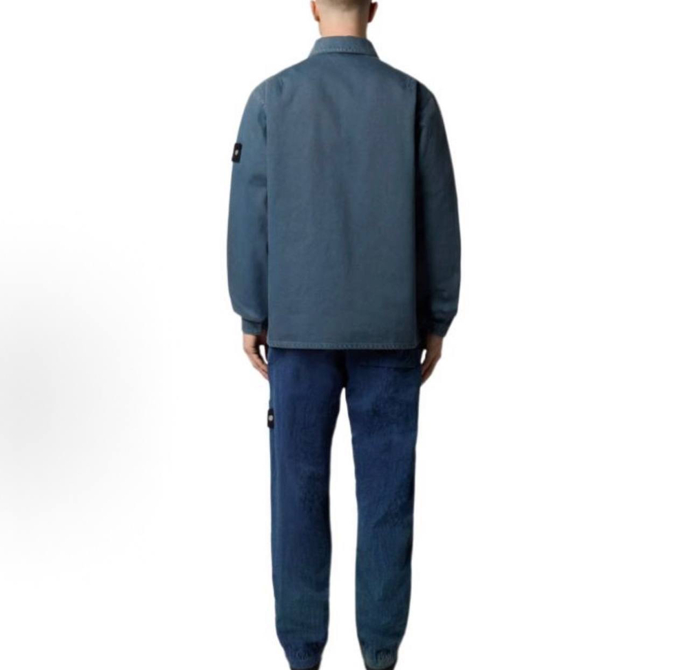Куртка Stone Island Light Bull Denim Indigo TC