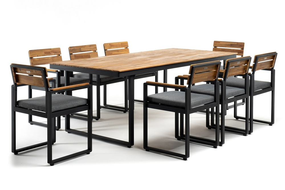 Обеденная группа из алюминия TOPA XL