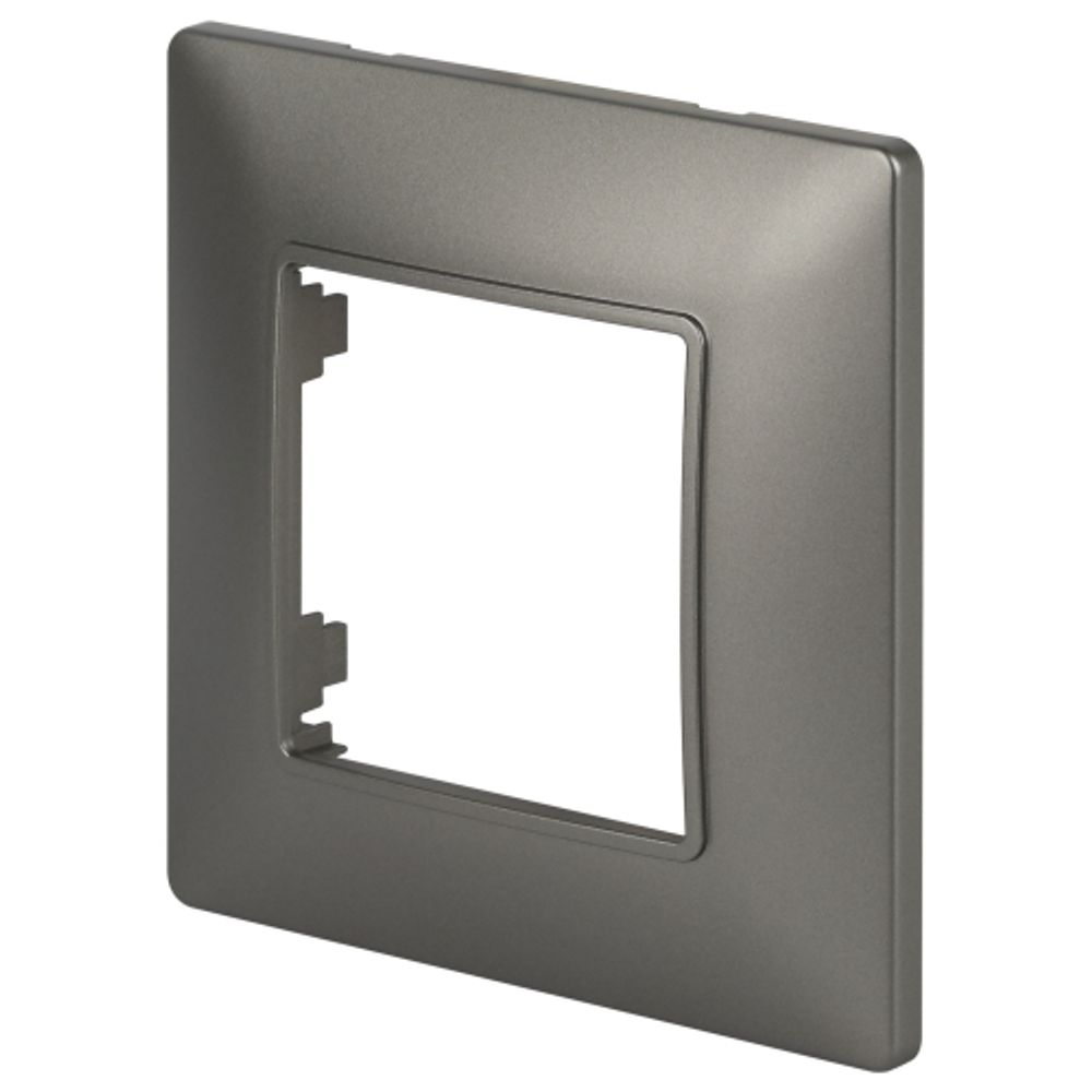 Рамка для розеток и выключателей ЭРА Elegance 14-5001-16 на 1 пост, титан
