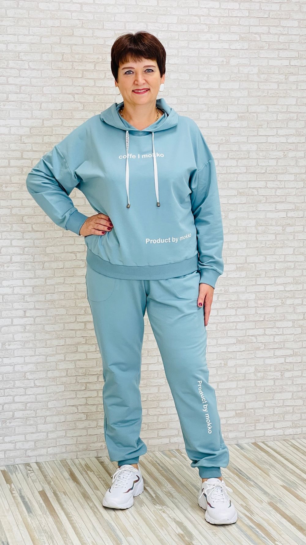 Костюм МЛ-2002-1П (голубой пепел)