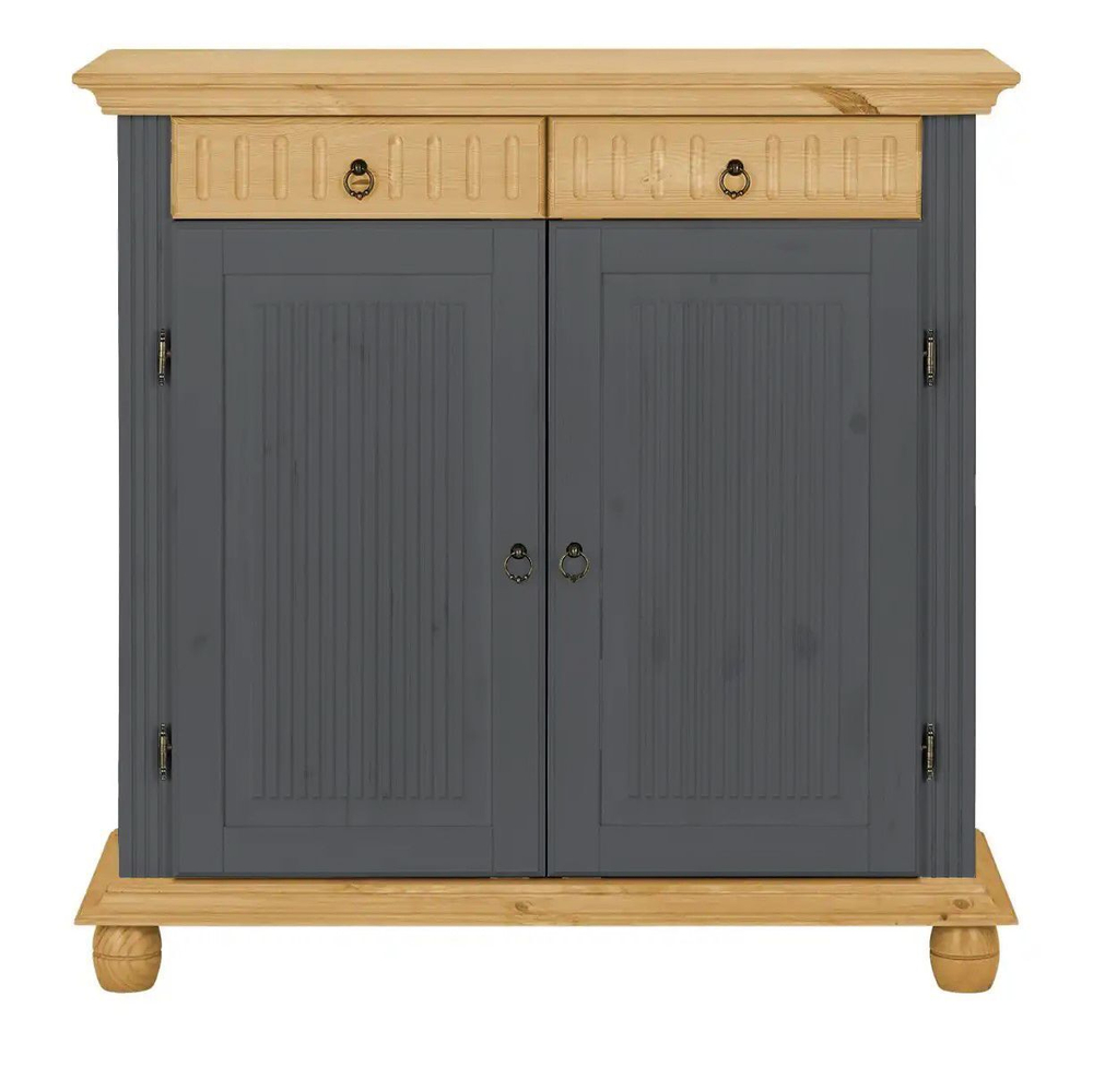 Комод Хельсинки в прихожую для обуви и вещей из сосны