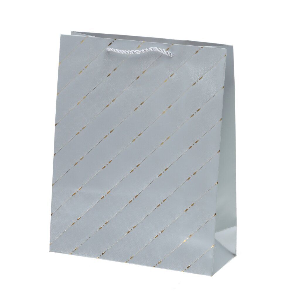 GAEM Пакет подарочный M (бумага 210г/м2, блок микс12шт), L26 W10 H32 см, 5в.