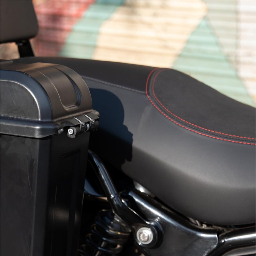Сиденье Royal Enfield, черное Custom Seat – Hunter 350, арт. KXA00140