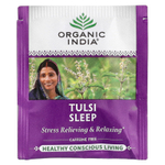 Organic India, чай из тулси для засыпания, без кофеина, 18 пакетиков для заваривания, 32,4 г (1,14 унции)