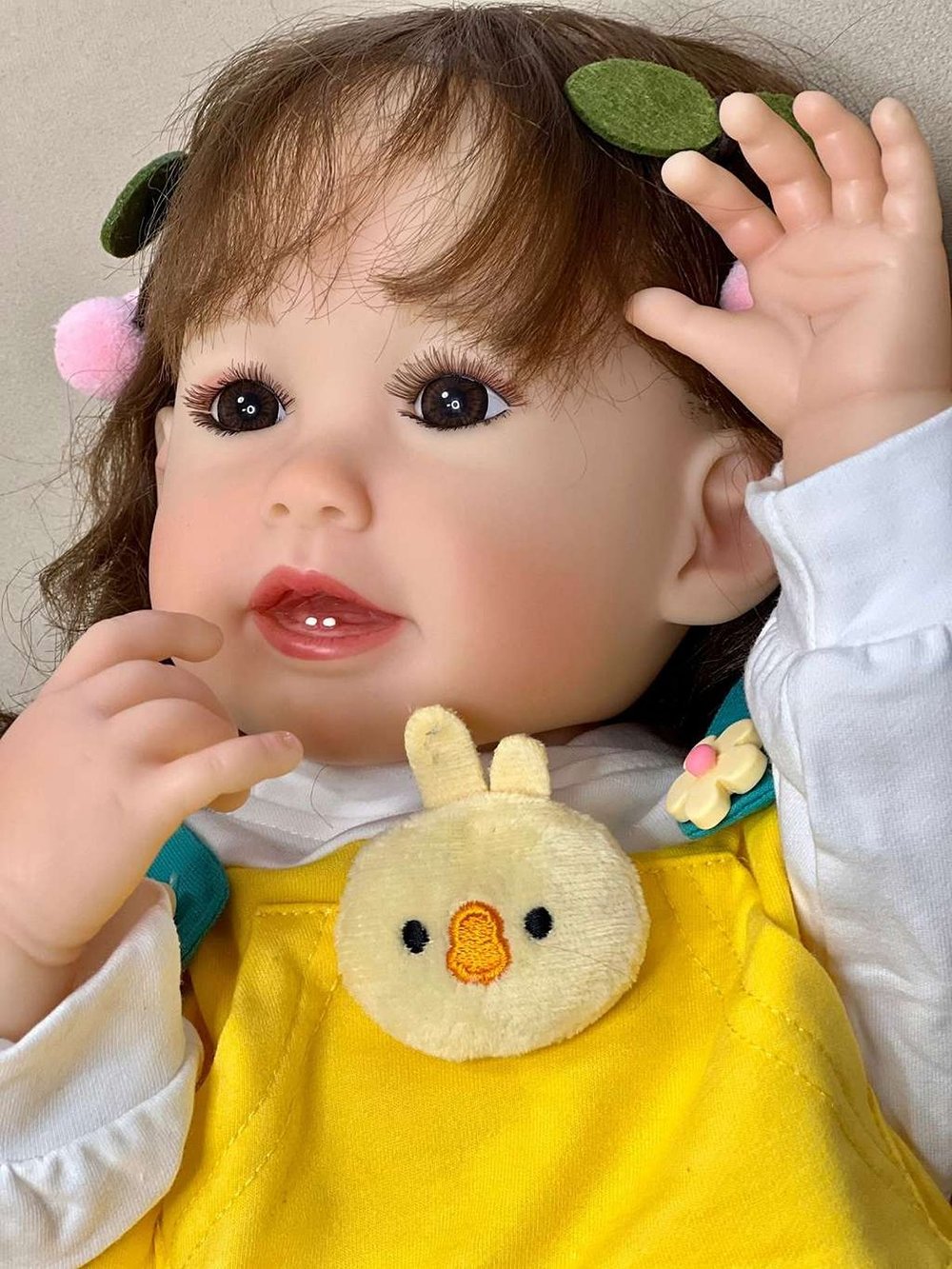 Кукла Реборн виниловая 55см в пакете (FA-178)