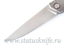 Нож Широгоров 110 Kickstop Кикстоп Amber Brown  (Lee Williams)фотография - 4