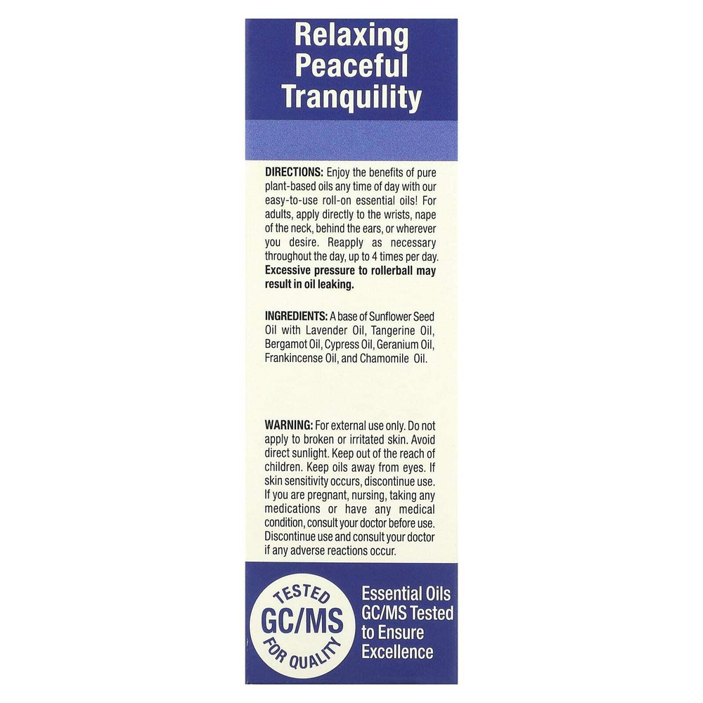 Nature's Truth, Смесь эфирных масел, в шариках, для спокойной ночи, 10 мл (0,33 жидк. унц.)