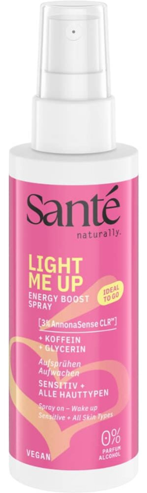 Спрей для повышения энергии Sante Light Me Up, 75 мл