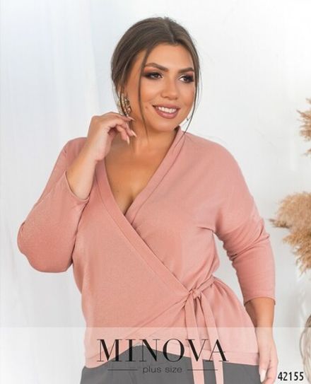 Кофточка 0127-пудра Minova Фото 2