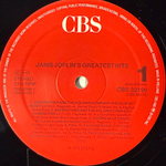 Janis Joplin ‎– Janis Joplin's Greatest Hits (Голландия)