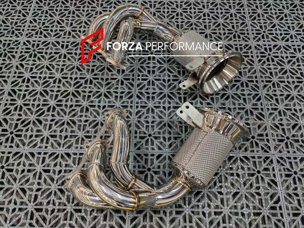 Спортивная выхлопная система с заслонками для Porsche 911 GT3 992 4.0T Порше