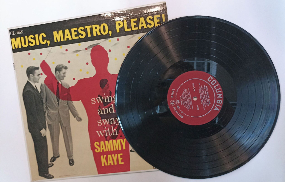 Винтажная виниловая пластинка LP Swing And Sway With Sammy Kaye Music, Maestro, Please (USA 1956)