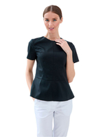 Туника медицинская женская Dr. Nice DRN477 "Алекс", с коротким рукавом, розовый, 42