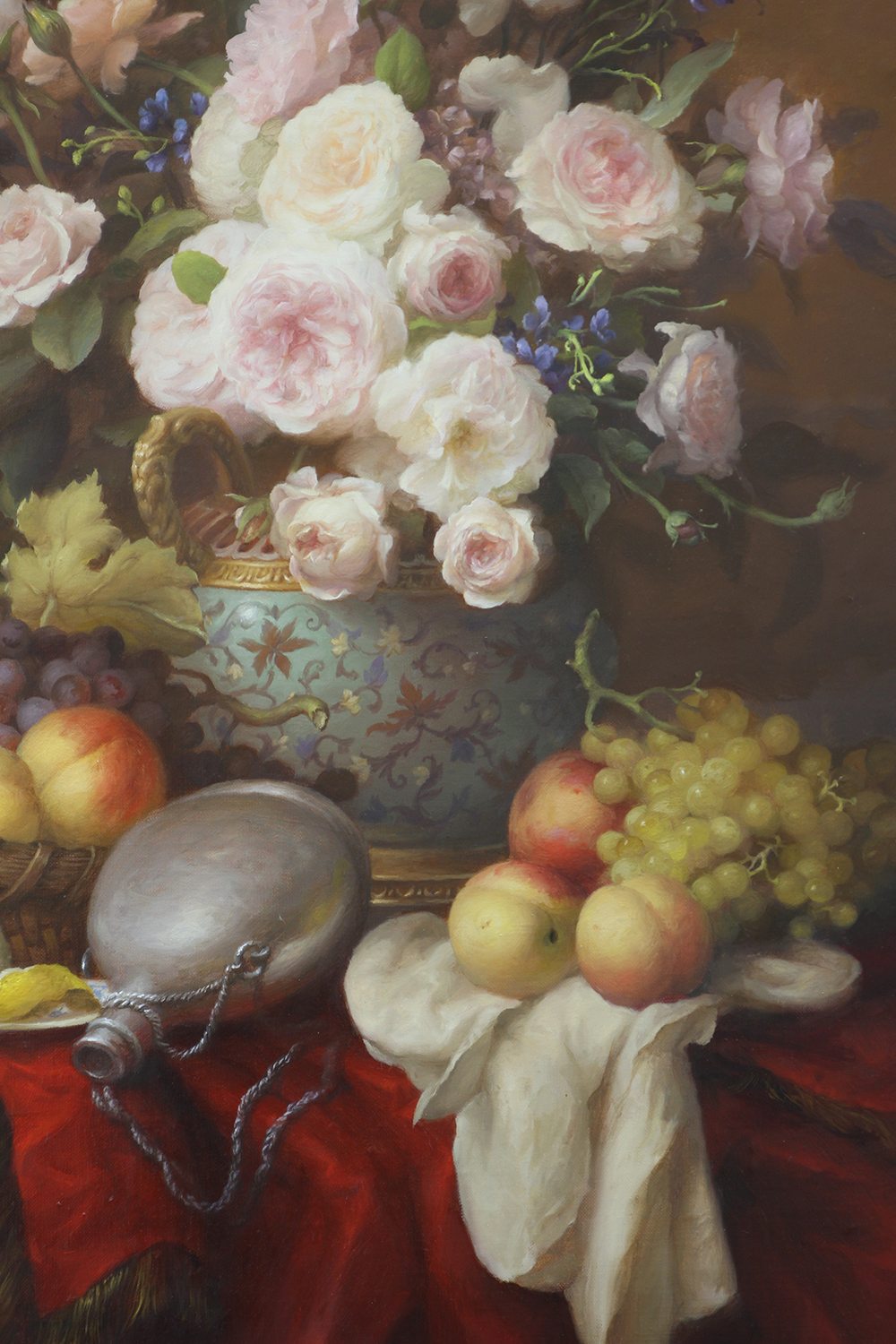 Бирюзовая ваза