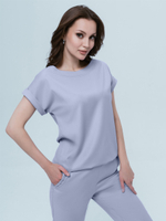 Легкая медицинская блуза женская Медис/ Блуза медицинская на лето