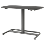 Стол для работы сидя/стоя регулируемый - SEGRARE IKEA/ ИКЕА, 110х60х75/125 см, черный