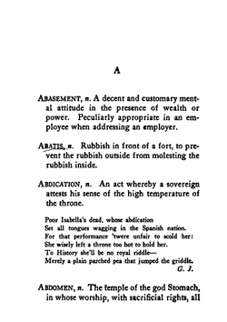 The Collected Works of Ambrose Bierce. Volume 7. The Devil's Dictionary | Ambrose Bierce