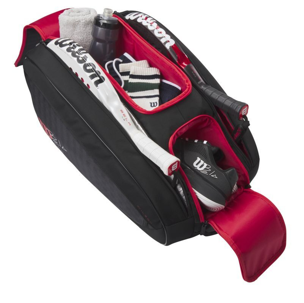 Сумка для Падел Wilson Bela V3 Padel - black/red