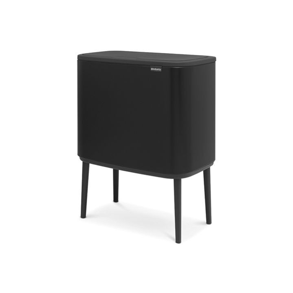 Мусорный бак 11+23л Brabantia Bo Touch Bin черный