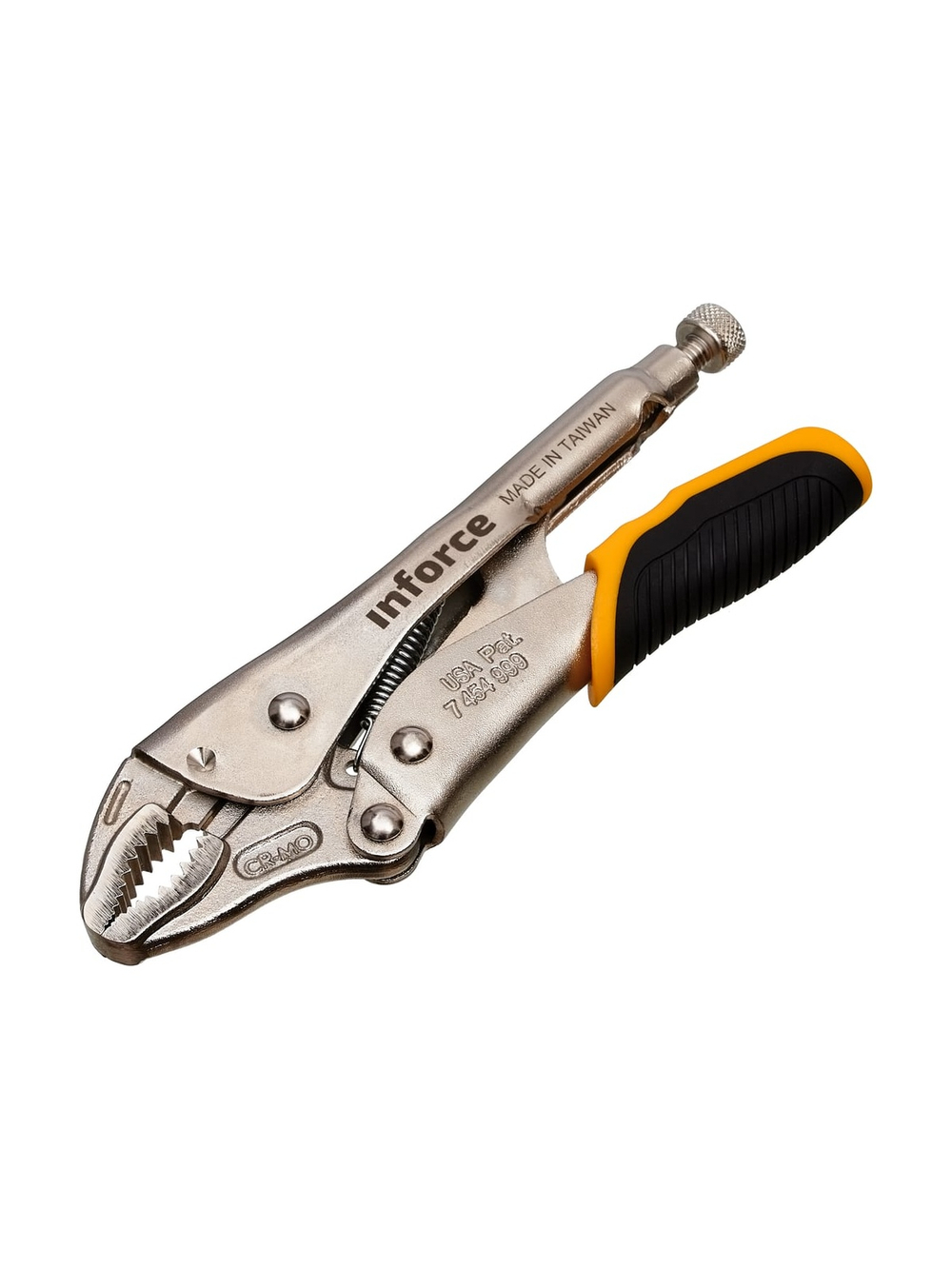 Зажимные клещи 175мм Inforce 06-03-01