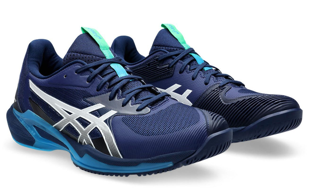 Мужские кроссовки теннисные Asics Solution Speed FF 3 - небесный